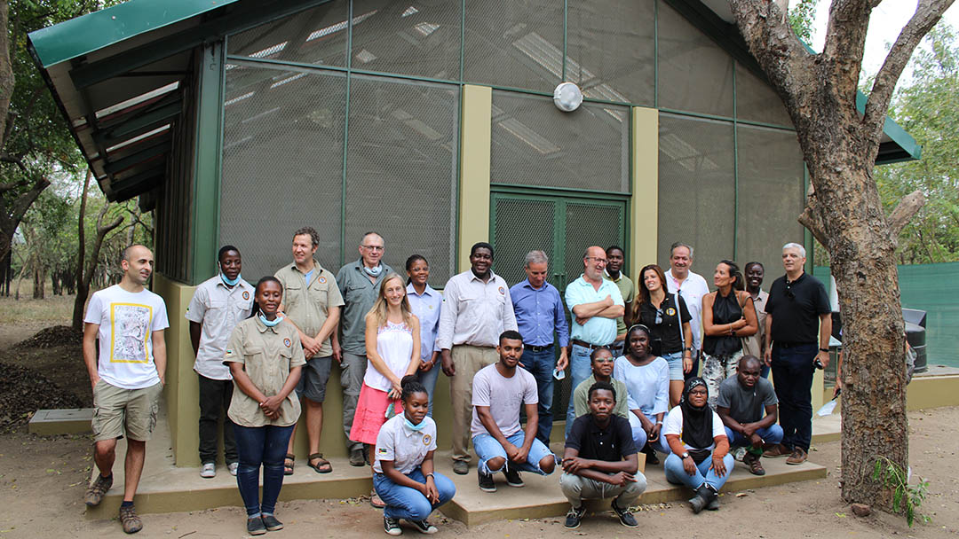 Inauguration of the Ambient Lab, EO Wilson Laboratory, Gorongosa National Park, Mozambique