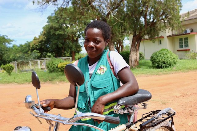 Bicycles bring health care closer to local communities.