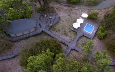Luxury meets wilderness at Gorongosa Park’s new Muzimu Lodge.